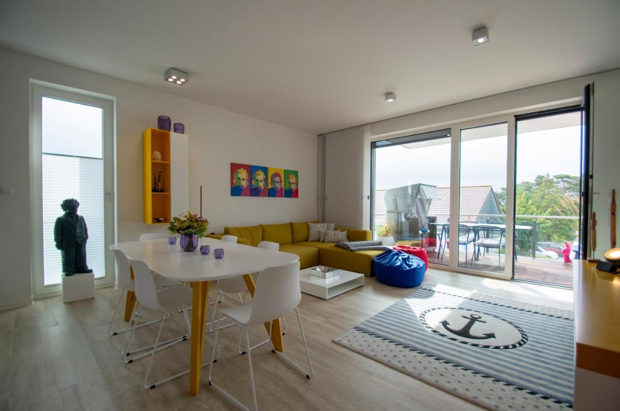 Albert-Inn-Glowe - Barrierefrei & 3 Schlafzimmer & Coworking & Strandkorb-Saisonal & Sauna Im Haus & Fahrraeder Bagian luar foto